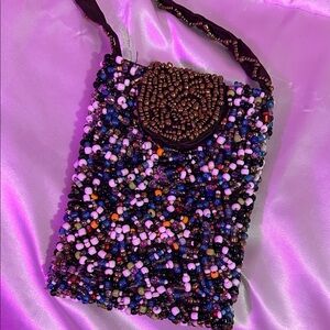 Beaded Multicolor Women's Bag
